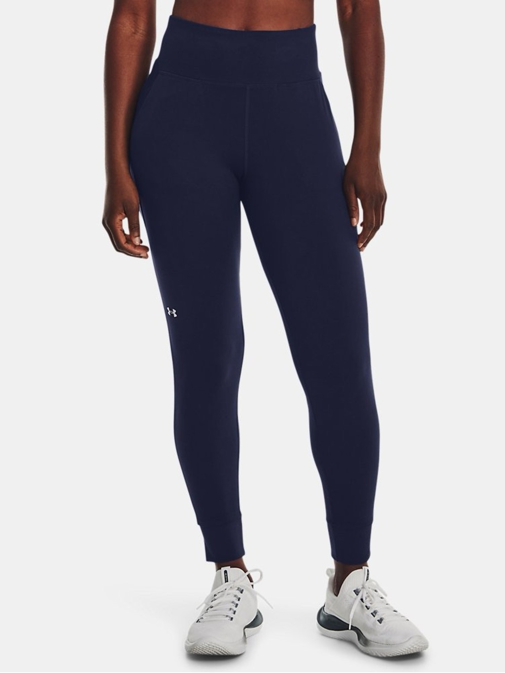 Under Armour Movement Women's Navy Fitted Joggers Medium